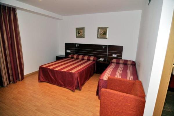 Norte Hotel Villanueva de Gállego Szoba fotó